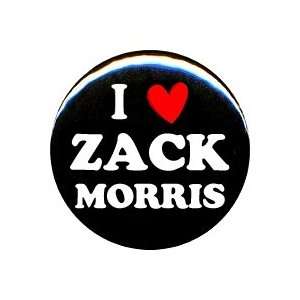  1 Saved By The Bell I Love Zack Morris Button/Pin 