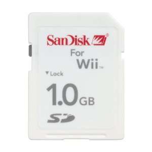    SanDisk Wii Gaming SD Memory 1 GB (retail package) Electronics