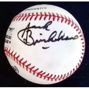  JACK BRICKHOUSE Autographed Baseball w/COA and Hologram 