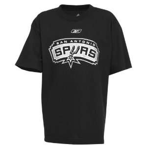  adidas Mens Spurs Full Primary Logo T shirt: Sports 