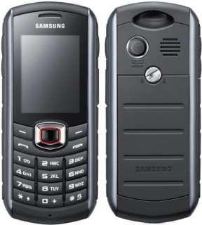 BLACK UNLOCKED SAMSUNG B2710 SHOCK RESISTANT CELL PHONE  