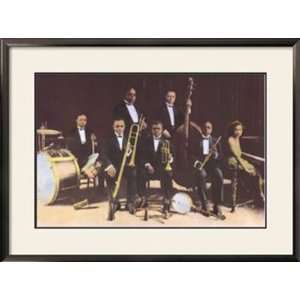  King Olivers Creole Jazz Band Framed Poster Print, 39x29 