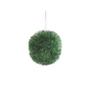  Large Green Ball Ornament. Tin
