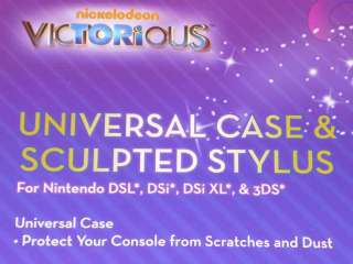 VICTORIOUS DS System Case Nintendo DSL DSi DSi XL 3DS Case & Stylus 