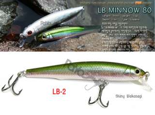 PAYO LB.MINNOW 80 Suspend Jerkbait 80mm 5.6g LB 2  