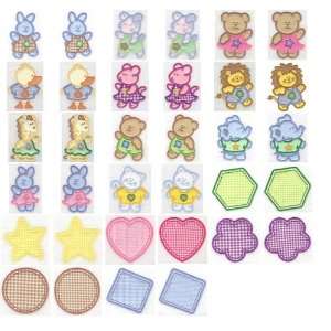 Baby Cuddles Embroidery Designs by John Deers Adorable Ideas   Multi 
