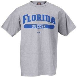  Nike Florida Gators Ash Soccer T shirt: Sports & Outdoors