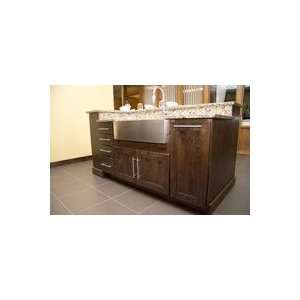  Shaker Knotty Alder Base Kitchen Cabinet 27 Wide   Kodiak 