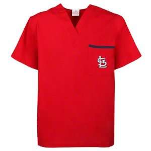  St. Louis Cardinals Logo Scrub Top