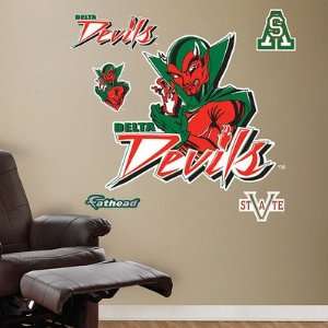  Mississippi Valley State Delta Devils Logo Fathead NIB 