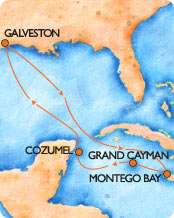   Carnival Magic 3/17/13 Western Caribbean Inside Cruise for 2  