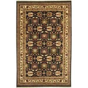 Antique Kazak Black and Ivory 12662568 Traditional 8 x 116 Area Rug 