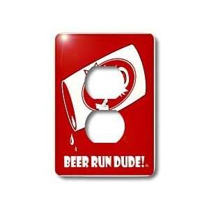 Mark Grace SCREAMNJIMMY Party Times   BEER RUN DUDE red sign 1   Light 