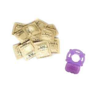 Beyond Seven Studded Latex Condoms Lubricated 48 condoms Plus OMAZING 