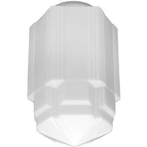   Lamp Shades. 6 Fitter Art Deco Pendant Shade: Home Improvement