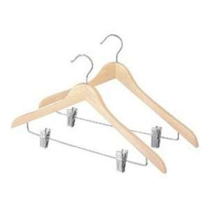  Whitmor Wooden Suit Hangers   Set of 2