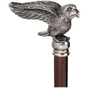   Classic Italian Collectible Bird Pewter Walking Stick: Home & Kitchen