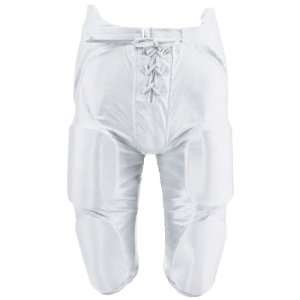   Youth Integrated Football Dazzle Pants WHITE YL