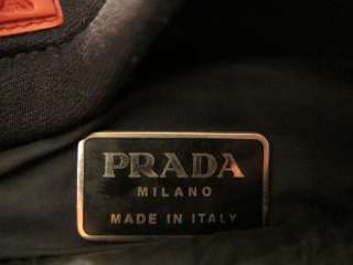 Prada Sport bag flat messenger in black small travel size  