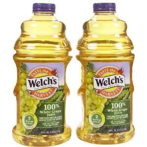 Welch White Grape Juice, 64 oz, 2 Pack   2 pk.  Grocery 