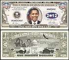 Barack Obama 44th President SET OF 10 DIFFERENT Bills  
