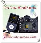 LCD Live View Wired Remote Shutter For Canon 7D