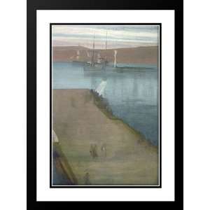  Whistler, James Abbott McNeill 19x24 Framed and Double 
