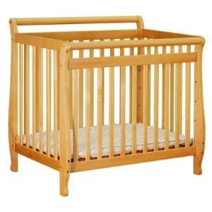   : AFG Athena Mini Amy Convertible Crib in Natural: Furniture & Decor