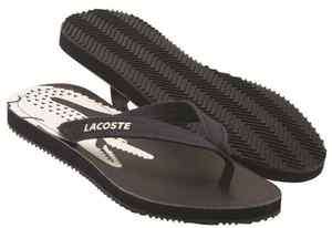 Lacoste (Tirage) Flip Flops Dark Navy Ref# 467  
