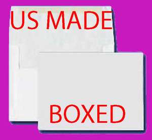   .75 Fits 4x6 White Announcement Invitation Envelopes Stampin Up CTMH