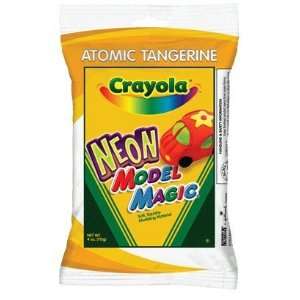  Crayola Model Magic Neon 4 Ounces Atomic Tangerine Toys & Games