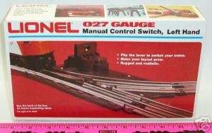 Lionel new 6 5021 Left hand Manual control switch, 02  