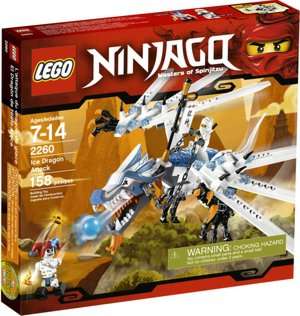   LEGO NINJAGO Ice Dragon Attack 2260 by LEGO