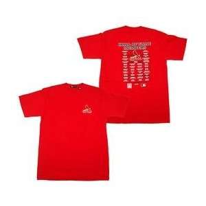  St. Louis Cardinals Hall of Fame T Shirt   Scarlet Medium 