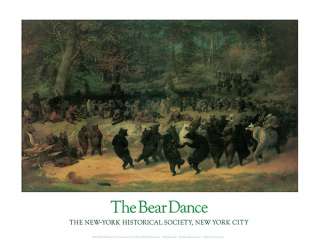 The Bear Dance William H. Beard Fantasy Humor Print  