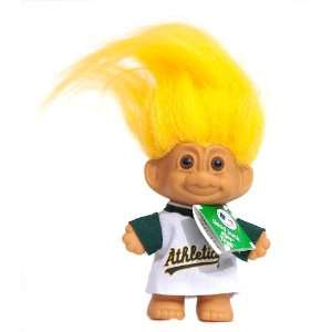  My Lucky Mini Oakland Athletics Baseball Troll Doll: Toys 