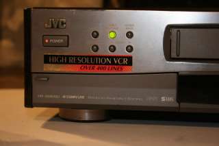 JVC HR S6900U SVHS Super VHS Stereo Home Theatre S Video VCR Tested 