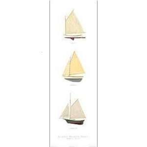  Classic Wooden Boats Poster Print: Home & Kitchen