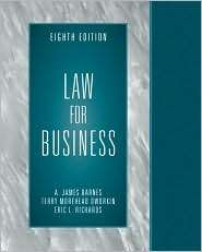 Law for Business, (0072488263), A. James Barnes, Textbooks   Barnes 