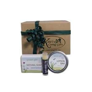  Organic Merry Mint Body Care Gift Set Beauty