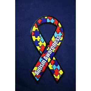  Autism Ribbon Magnets (Small, Retail): Everything Else