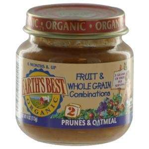  Prunes & Oatmeal, Baby Food, 4 oz (113 g) Health 