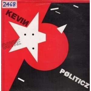    POLITICZ LP (VINYL) ITALIAN CHERRY RED 1982 KEVIN COYNE Music