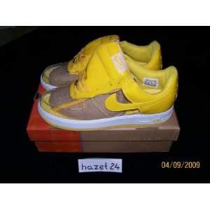 NIKE AIR FORCE 1 TNA 7 TRANSPARENT AND RED YELLOW NEW IN THE 