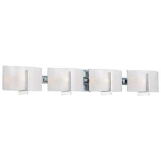 Minka Lavery 6394 77 CLARTE Chrome Modern Bathroom 4 Light Wall Sconce 