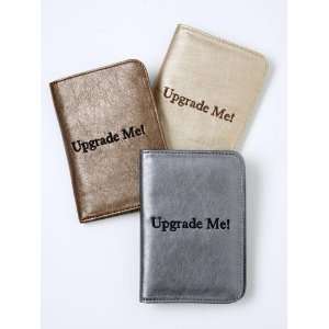  Bronze Metallic Passport ID Case Cover Travel Wallet: Office Products
