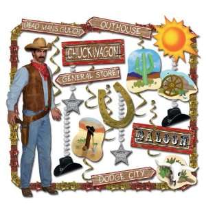    Western Decorating Kit   27 Pieces Case Pack 4