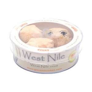  GIANTmicrobe West Nile Virus Petri Dish Plush Toys 