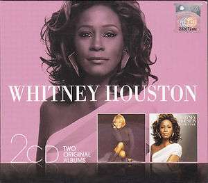 WHITNEY HOUSTON 2 CD Original Albums My Love Is Your Love + I Look To 