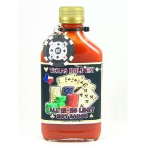 Texas Holdem All in   No Limit Hot Sauce:  Grocery 